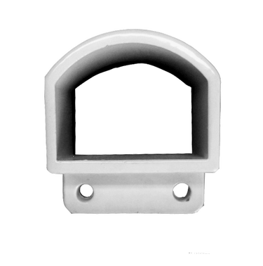 HR14 TOP WALL MOUNT - ALUM - WHITE
